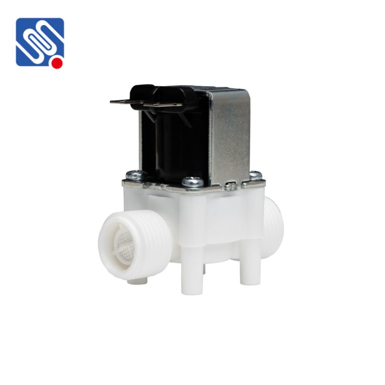 12V Male Thread Electric Plastic Solenoid Valve-2