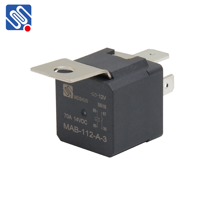 70A Plug-in Automotive Relay Metal Bracket-1