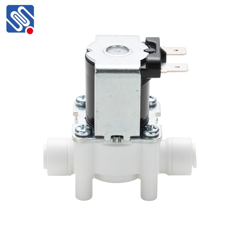 fluid plastic solenoid valve 12v-2